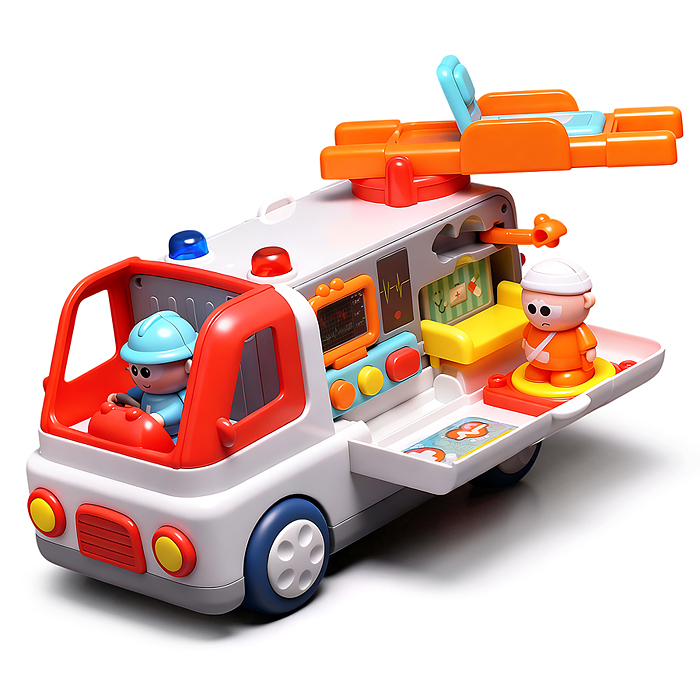 Машина YL519 "Скорая помощь" в коробке