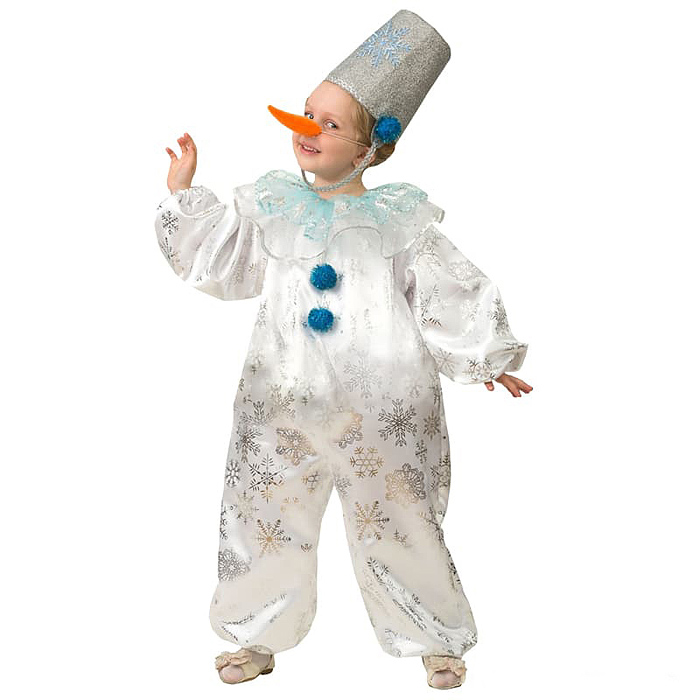 Изделие швейное для мальчиков "Снеговичок снежок" (комбинезон, головной убор) Сказочная страна 