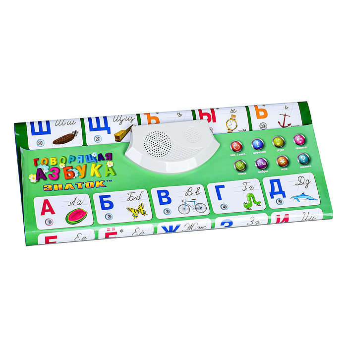 Электронный звуковой плакат Говорящая  Азбука.Знаток 2009