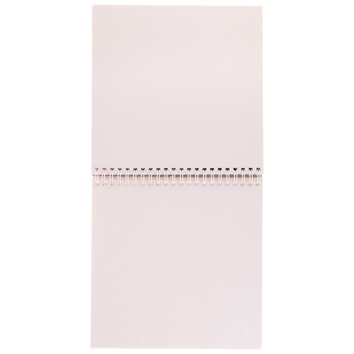 Скетчбук 48л. "Медведь" жесткая подложка на гребне, блок 90г/м2 без печати, 190х190мм