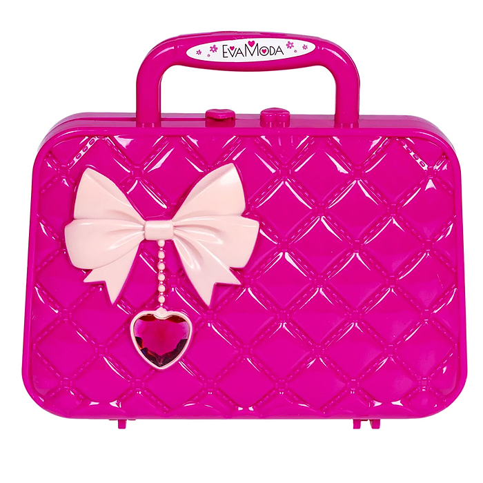 Набор детской декор. косметики Eva Moda, BOX 20х5,5х17,8см, косметичка-сумочка с бантиком
