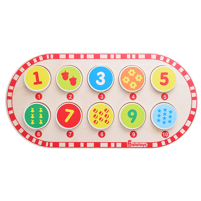 Пазлы "Цифры" 