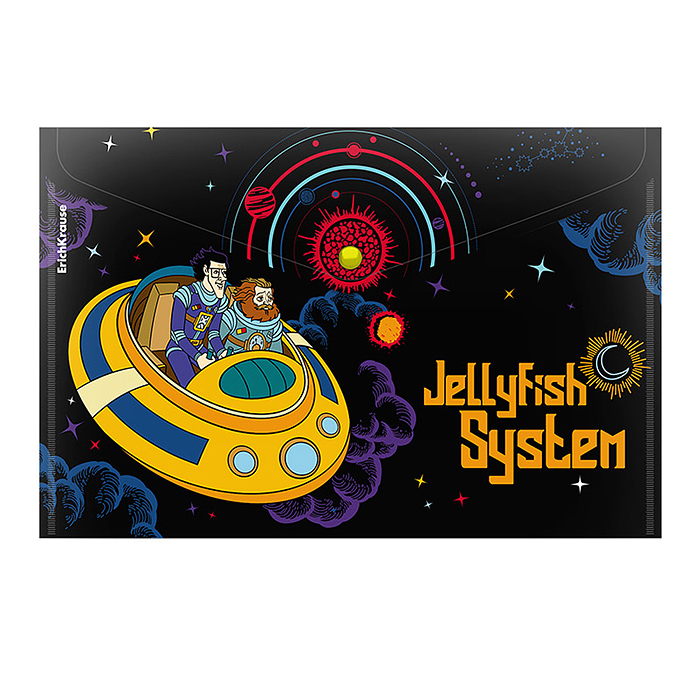 Фото к товару Папка-конверт на кнопке пластиковая "Тайна третьей планеты" A4, ассорти Папка-конверт на кнопке пластиковая "Тайна третьей планеты" A4, ассорти