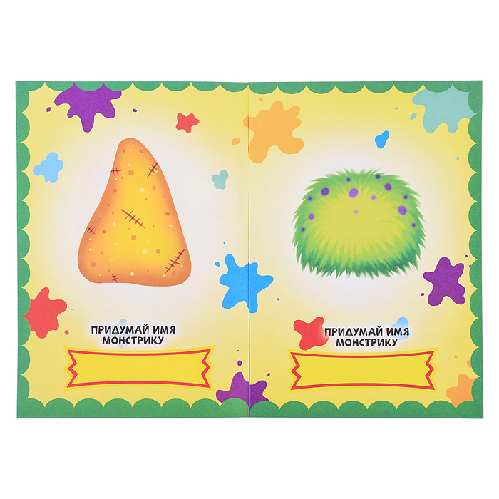 Фото к товару Наклейки "Собери своего Монстра" Страшные Монстры Наклейки "Собери своего Монстра" Страшные Монстры