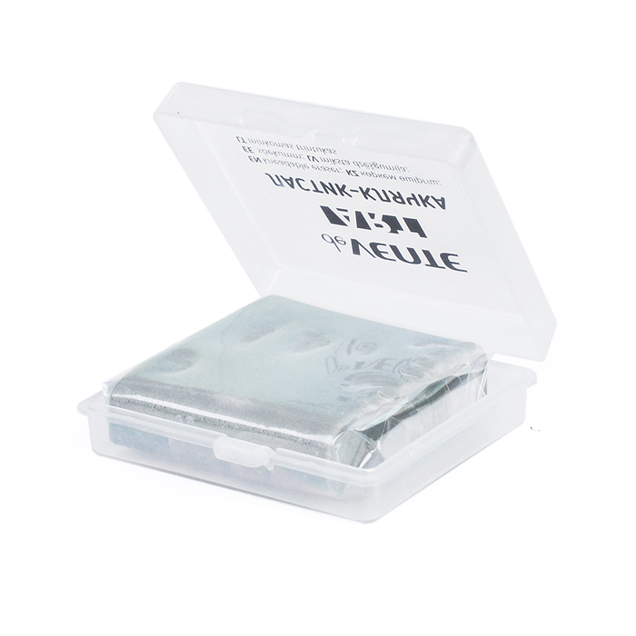 Ластик-клячка "Art" синтетический каучук, прямоугольный, серый, 40x40x10 мм, мягкая текстур