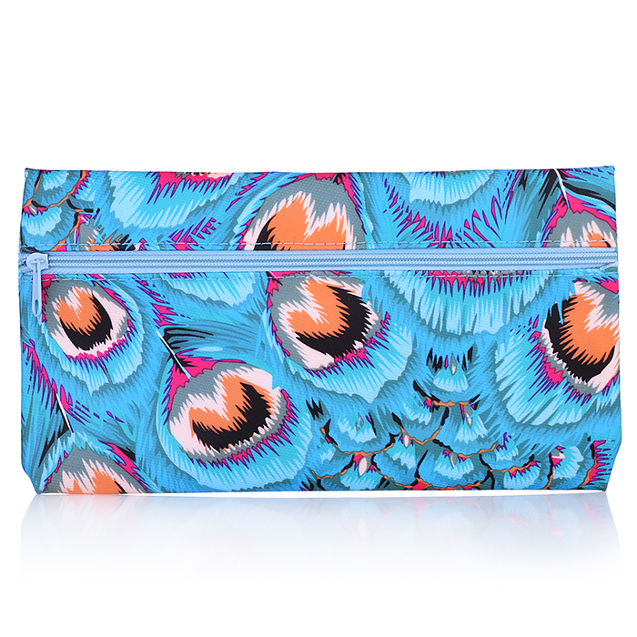 Пенал-косметичка 22x12cм, материал полиэстер