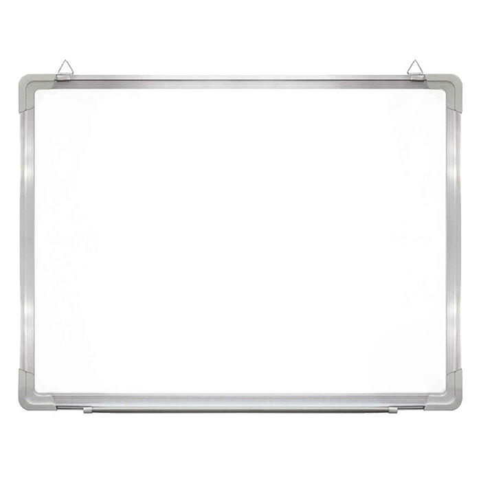 Доска магнитно-маркерная белая "Attomex" 1200x900 мм, с гальванизированным стальным листом на задней