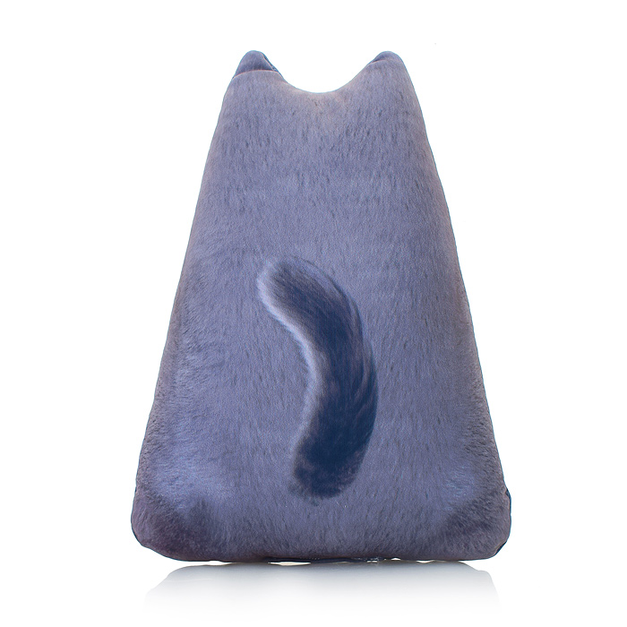 Игрушка антистресс "Кот серый" 20см.