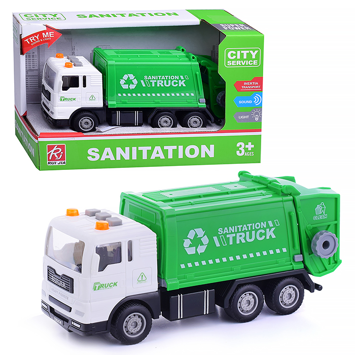 Машина RJ6823-1 "Спецтехника" (свет, звук) в коробке