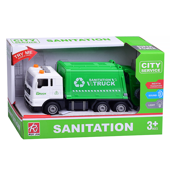 Машина RJ6823-1 "Спецтехника" (свет, звук) в коробке