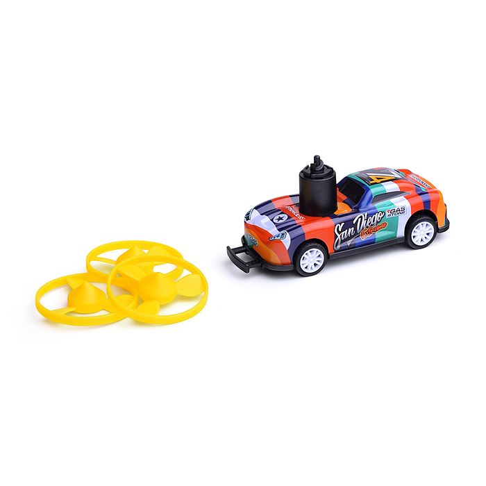 Машина- запускалка KZ957-058 "Bump spin-1" (стреляет дисками) в коробке