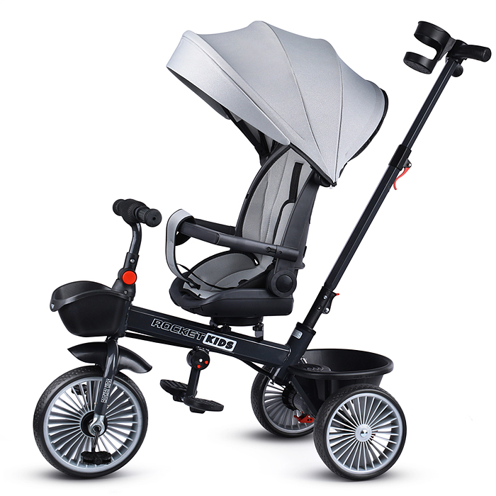 Велосипед MLX-510-GR 3-х колесный, серый