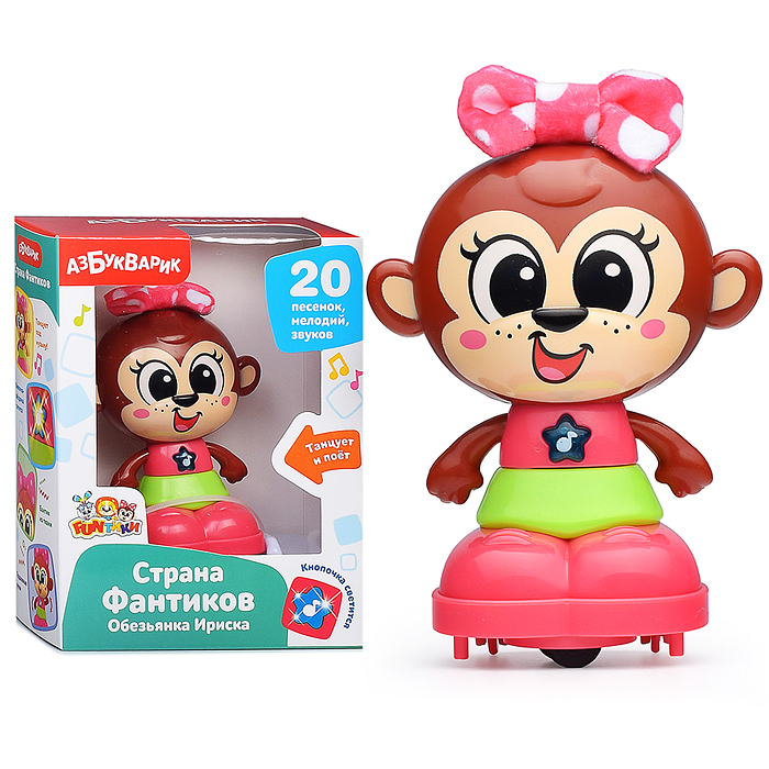 Обезьянка Ириска (Страна Фантиков)