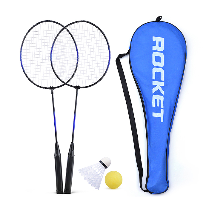 Набор Бадминтон R0176 (2 ракетки, волан,мячик) в сетке