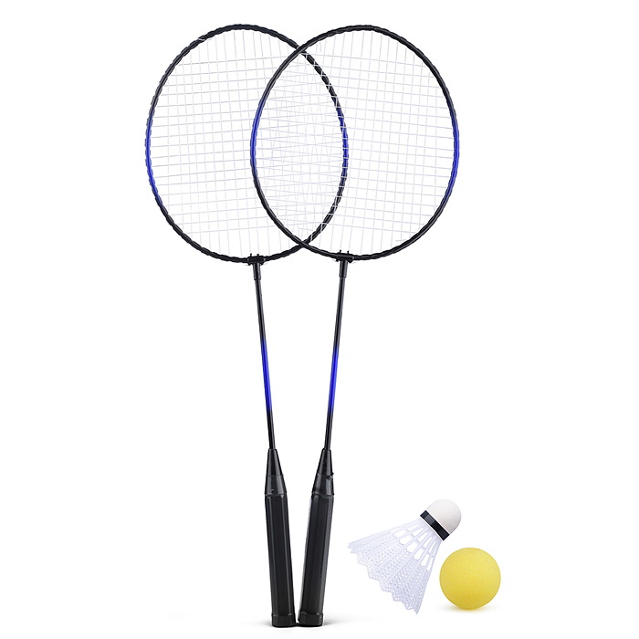 Набор Бадминтон R0176 (2 ракетки, волан,мячик) в сетке