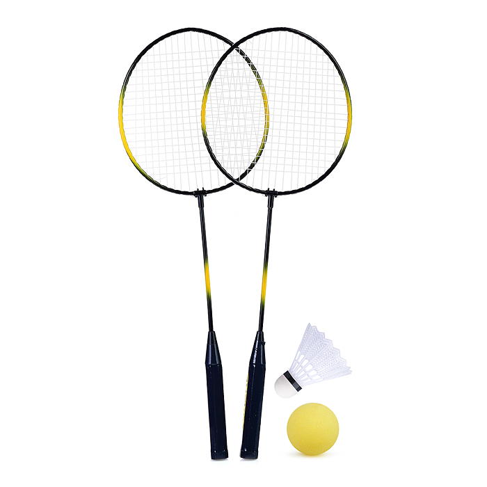 Набор Бадминтон R0176 (2 ракетки, волан,мячик) в сетке