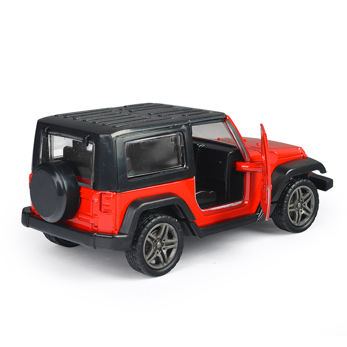 Фото к товару Красная инерционная машинка с черной крышей die-cast,1:32, открывающиеся двери Красная инерционная машинка с черной крышей die-cast,1:32, открывающиеся двери