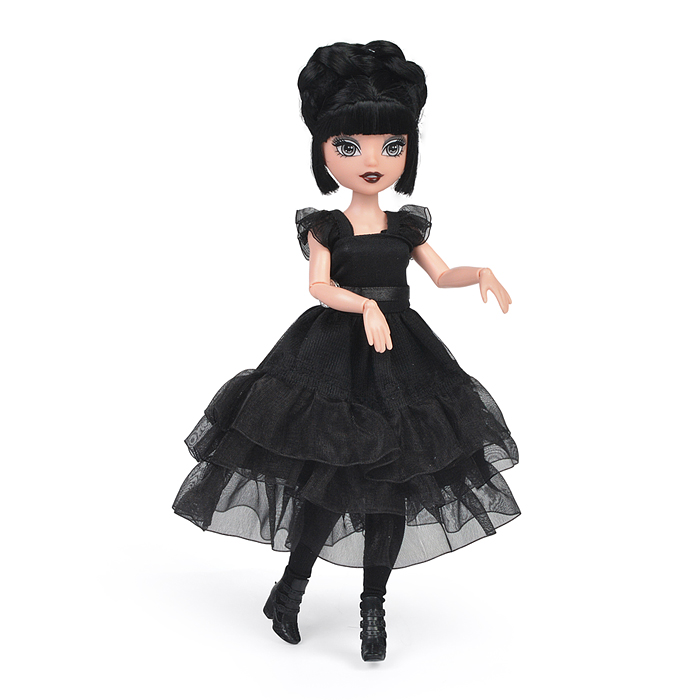 Фото к товару Модная кукла Glam Divas Вэнди с аксессуарами, черное платье 25 см. Модная кукла Glam Divas Вэнди с аксессуарами, черное платье 25 см.