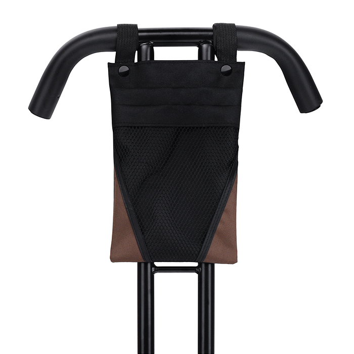 Велосипед трехколесный Rocket 137-BR, колеса надувные 12"/10", цвет коричневый