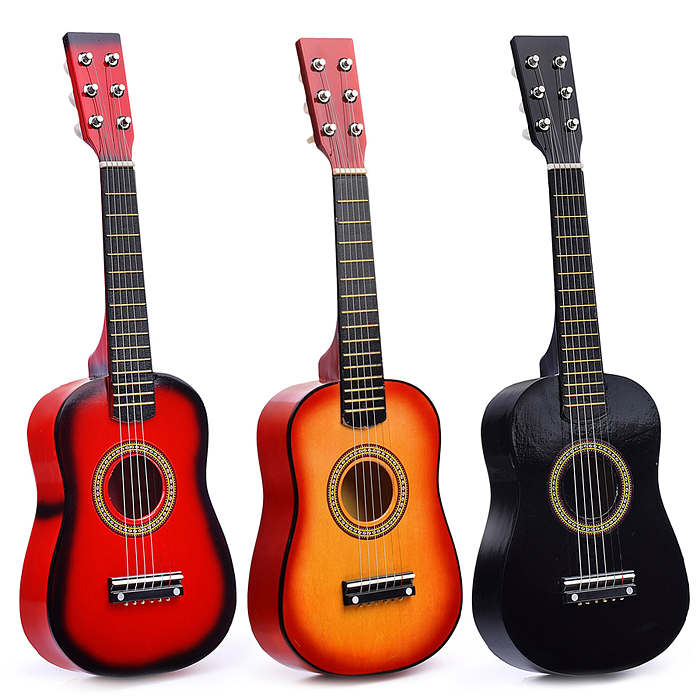 Гитара UT0066 деревянная, 6 струн "Звонкая струна" в пакете