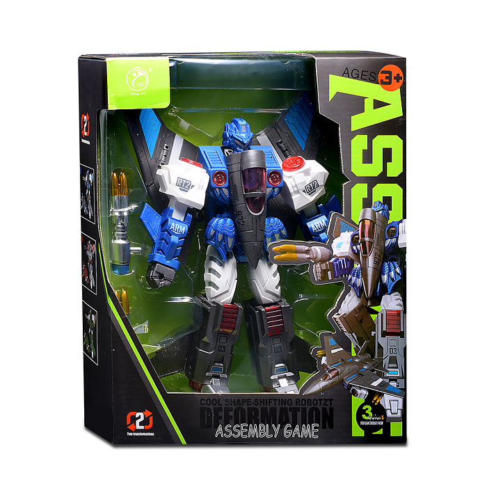 Фото к товару Робот 908-3B трансформирующийся в истребитель, в коробке Робот 908-3B трансформирующийся в истребитель, в коробке