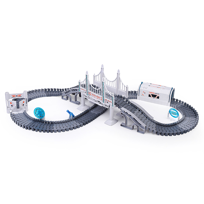 Игровой набор-трек 7504 "Космический заезд" в коробке