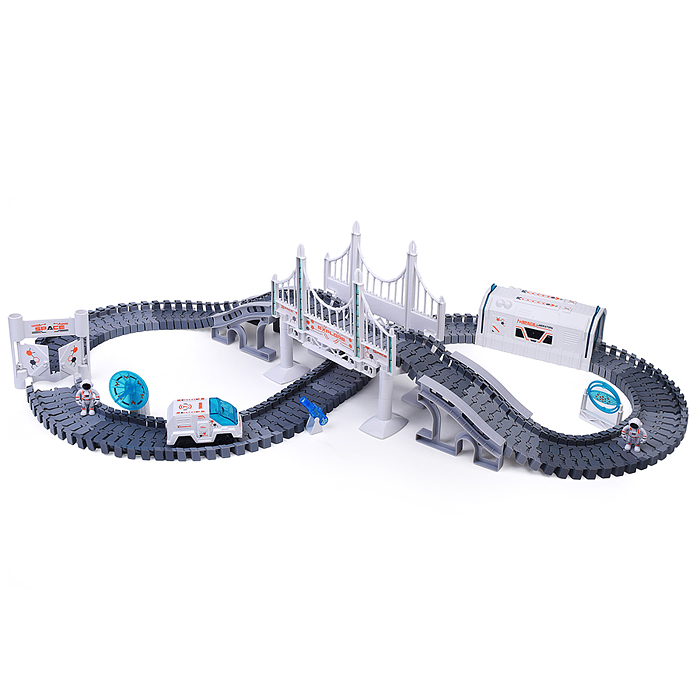 Игровой набор-трек 7504 "Космический заезд" в коробке