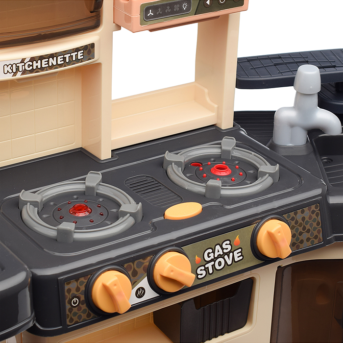 Фото к товару Игровой набор кухня MJL-911 "Мастер шеф" цвет серый, в коробке Игровой набор кухня MJL-911 "Мастер шеф" цвет серый, в коробке