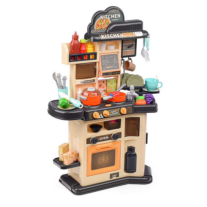 Фото к товару Игровой набор кухня MJL-911 "Мастер шеф" цвет серый, в коробке Игровой набор кухня MJL-911 "Мастер шеф" цвет серый, в коробке