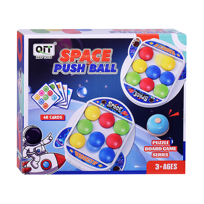 Игра настольная 1152 "Space push ball" в коробке