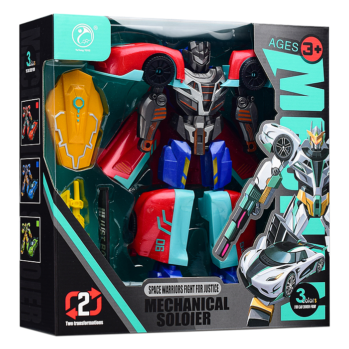 Фото к товару Робот 908-13B трансформирующийся в спорткар, в коробке Робот 908-13B трансформирующийся в спорткар, в коробке