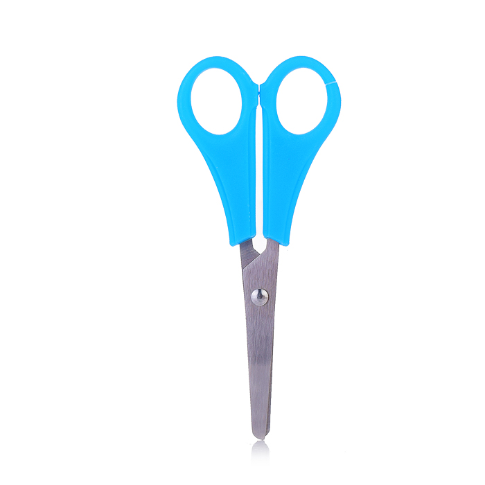 Ножницы детские для левшей "Cosmo Left" 13,3 см, пластиковые кольца, в картонном дисплее, 3