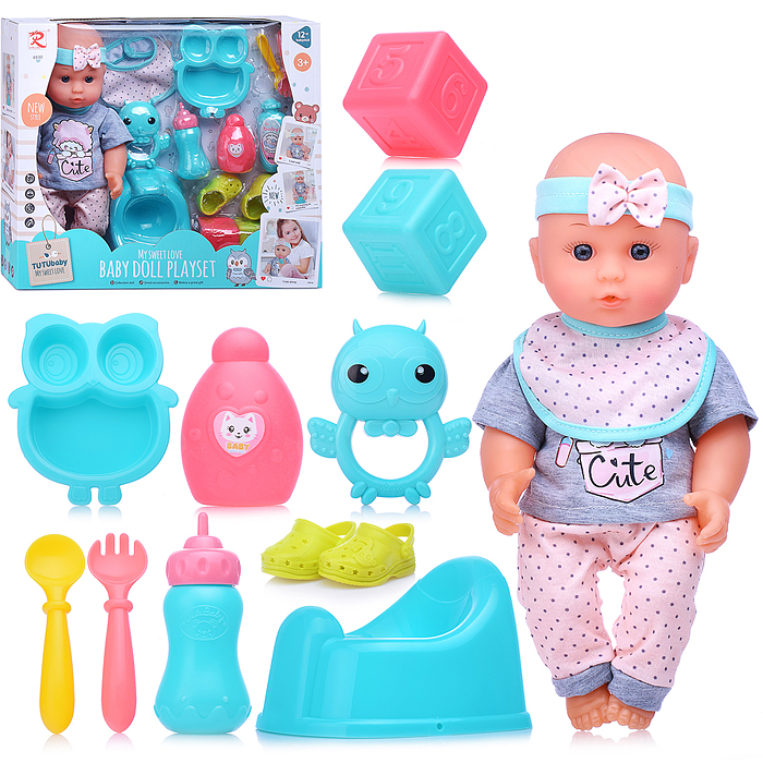 Пупс 6530 с аксессуарами "Машенька" в коробке