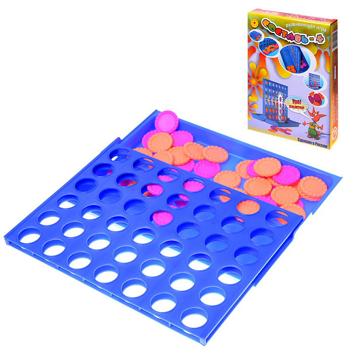 Развивающая игра Составь 4