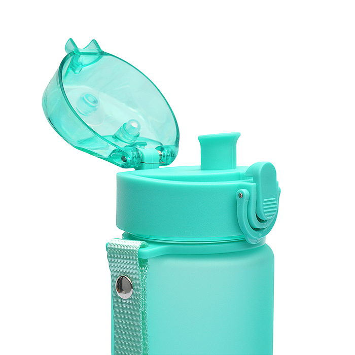 Фото к товару Бутылка "Pastel" 400 мл, 18x6,5 см, пластиковая, с диффузором, матовая, бирюзовая, с неск Бутылка "Pastel" 400 мл, 18x6,5 см, пластиковая, с диффузором, матовая, бирюзовая, с неск