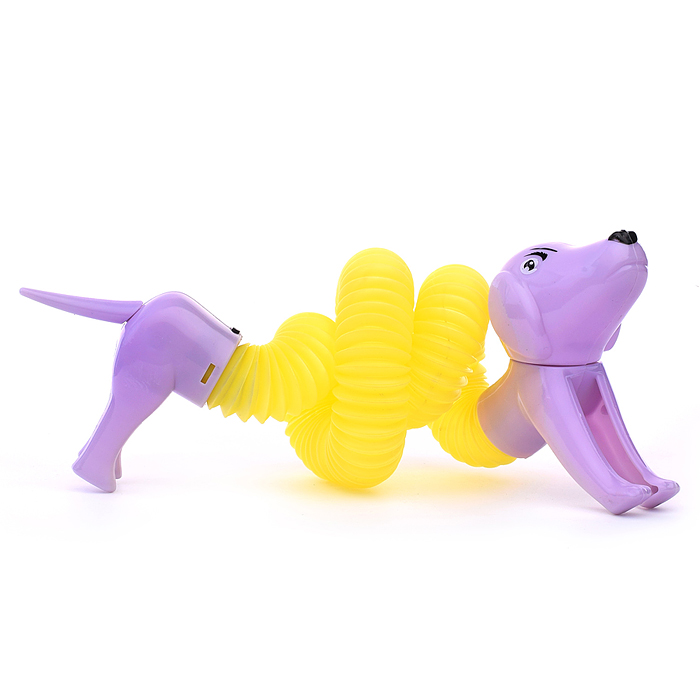 Игрушка-антистресс 00-2119 "Такса" свет (32 см.) в пакете 