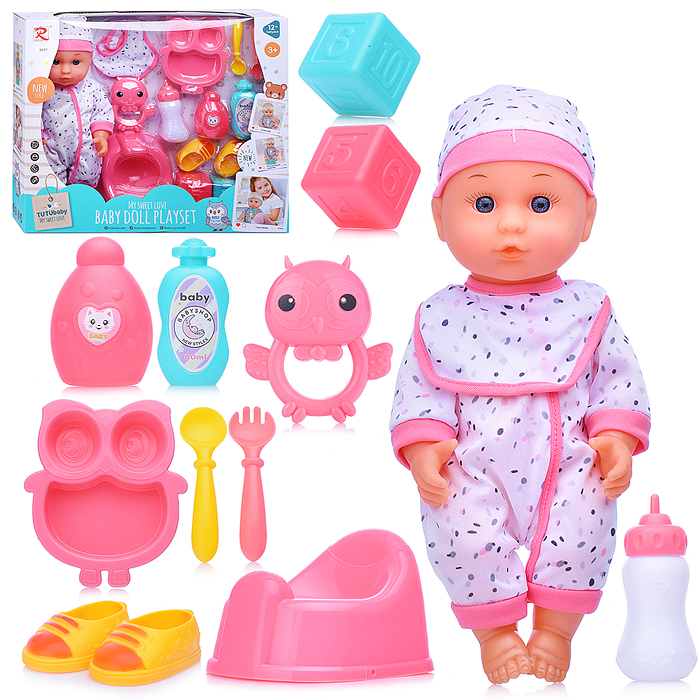 Пупс 6531 с аксессуарами "Иришка" в коробке