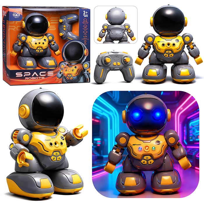 Робот 1516C "Космический" в коробке