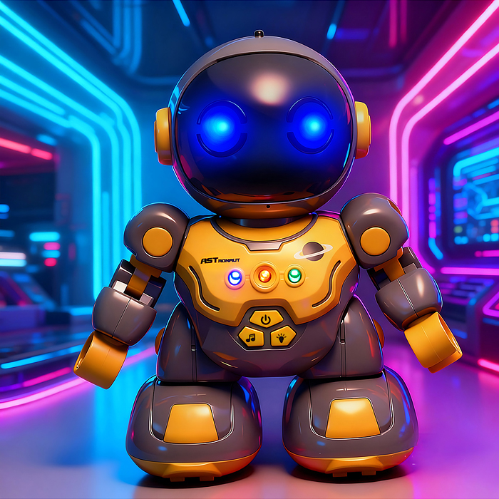 Робот 1516C "Космический" в коробке