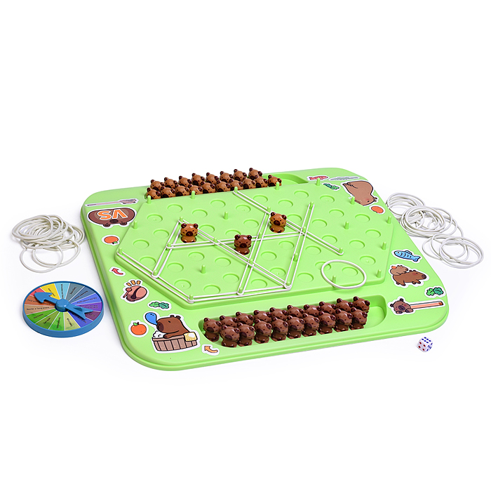 Игра настольная 100B "Веселые животные-2" в коробке 