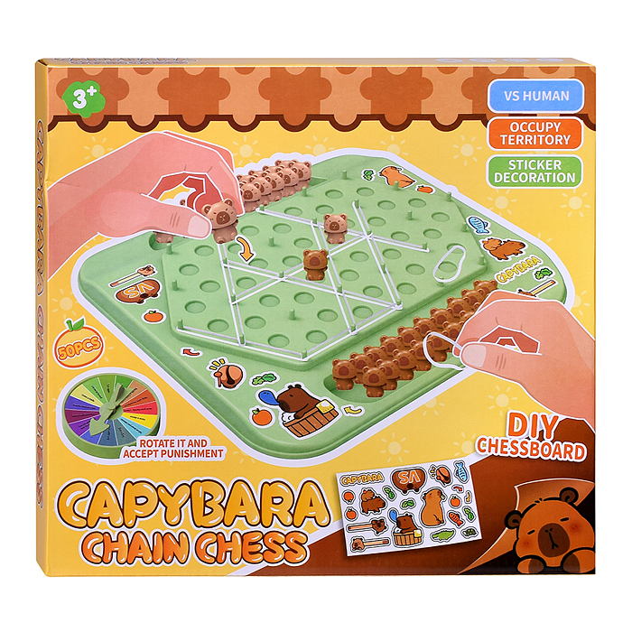 Игра настольная 100B "Веселые животные-2" в коробке 