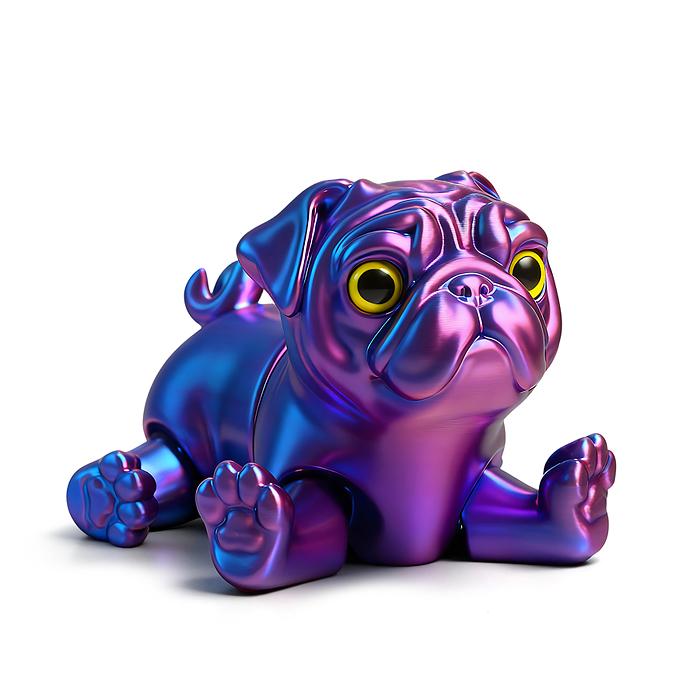 Игрушка-антистресс 00-7521 "Мопсик"