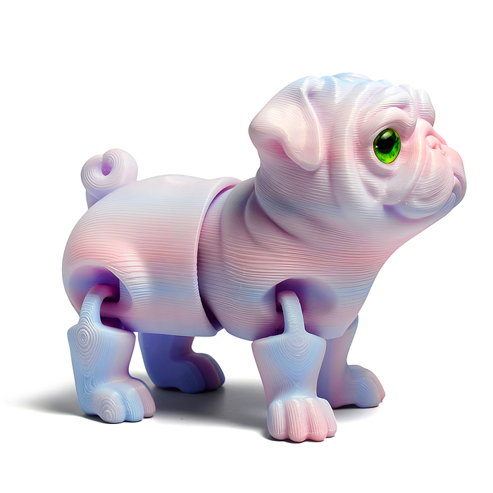 Игрушка-антистресс 00-7521 "Мопсик"