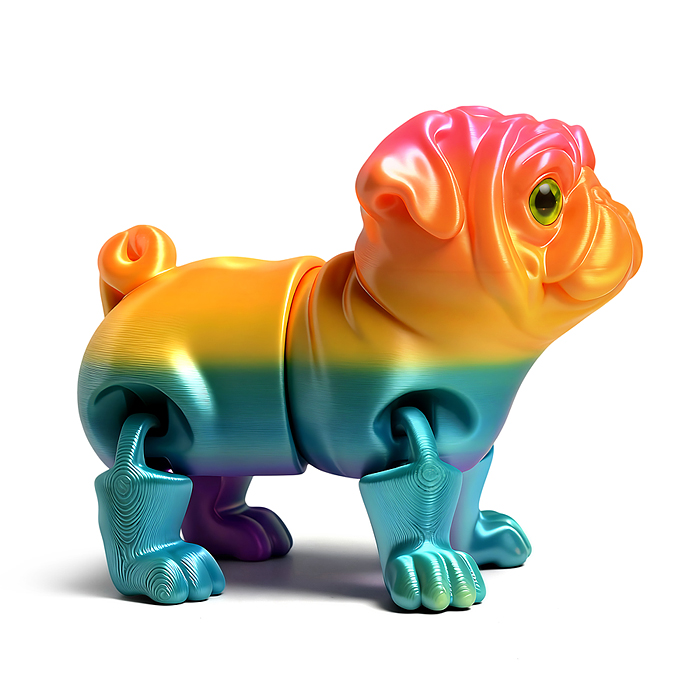 Игрушка-антистресс 00-7521 "Мопсик"