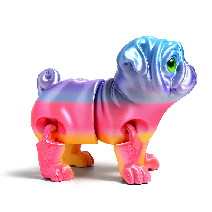 Игрушка-антистресс 00-7521 "Мопсик"