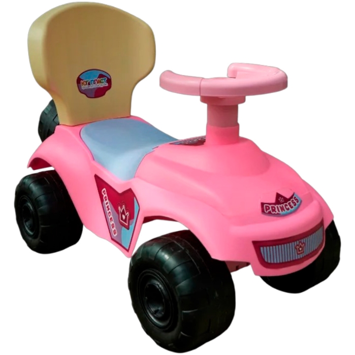 Каталка "Малыш" розовая