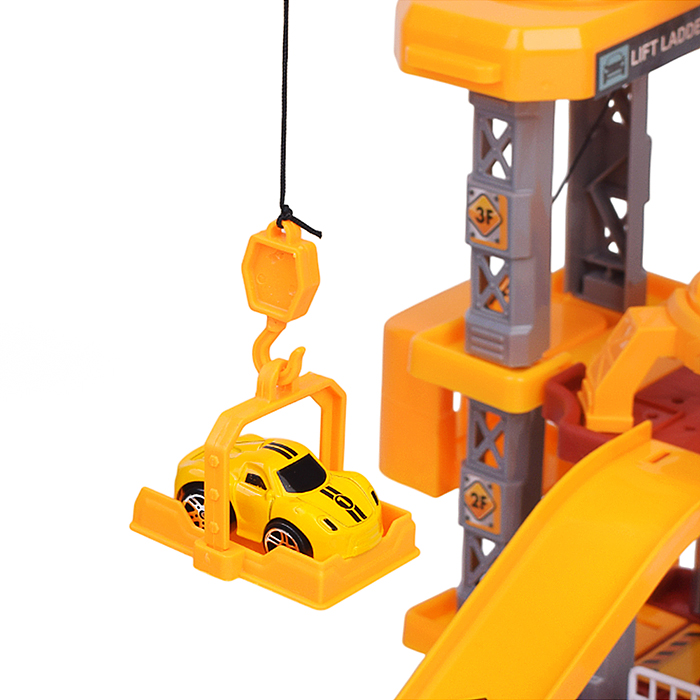 Парковка MH2111 "Приключения на стройке" (125 предметов) в коробке