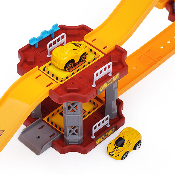 Парковка MH2111 "Приключения на стройке" (125 предметов) в коробке