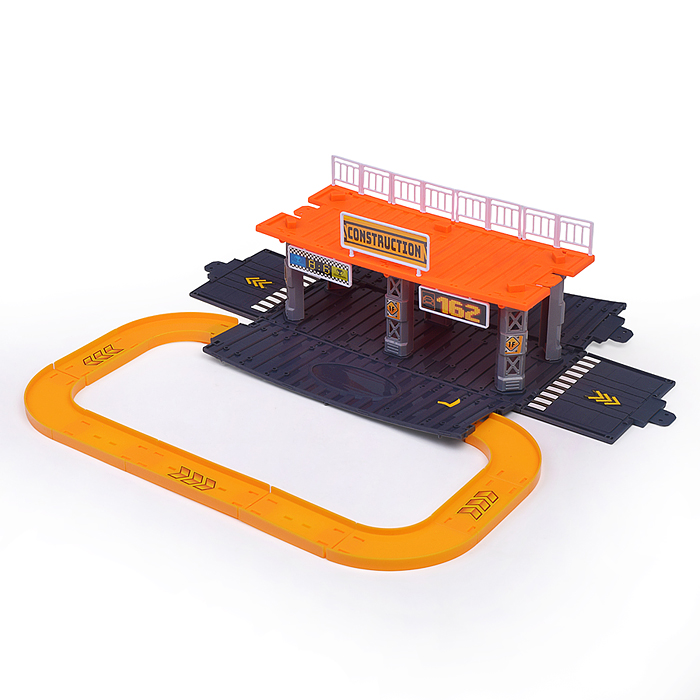 Парковка MH2111 "Приключения на стройке" (125 предметов) в коробке