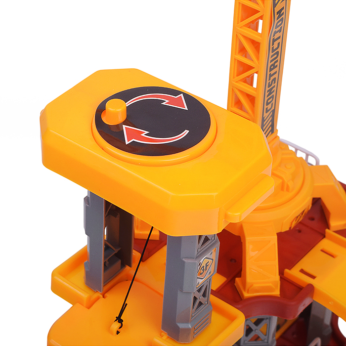 Парковка MH2111 "Приключения на стройке" (125 предметов) в коробке